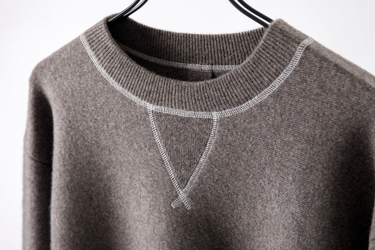 MEIAS / PURE CASHMERE SWEAT PO - MOCA