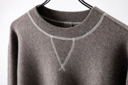 MEIAS / PURE CASHMERE SWEAT PO - MOCA