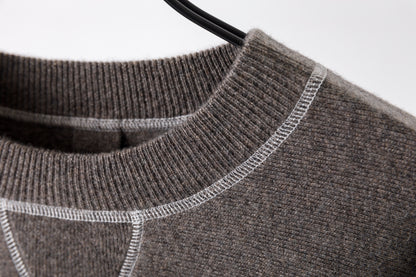 MEIAS / PURE CASHMERE SWEAT PO - MOCA