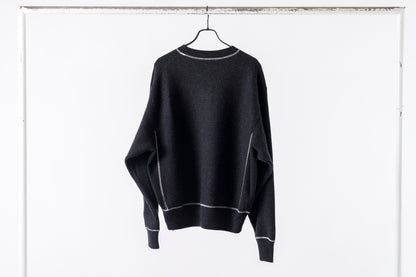 MEIAS / PURE CASHMERE SWEAT PO - CHACOAL
