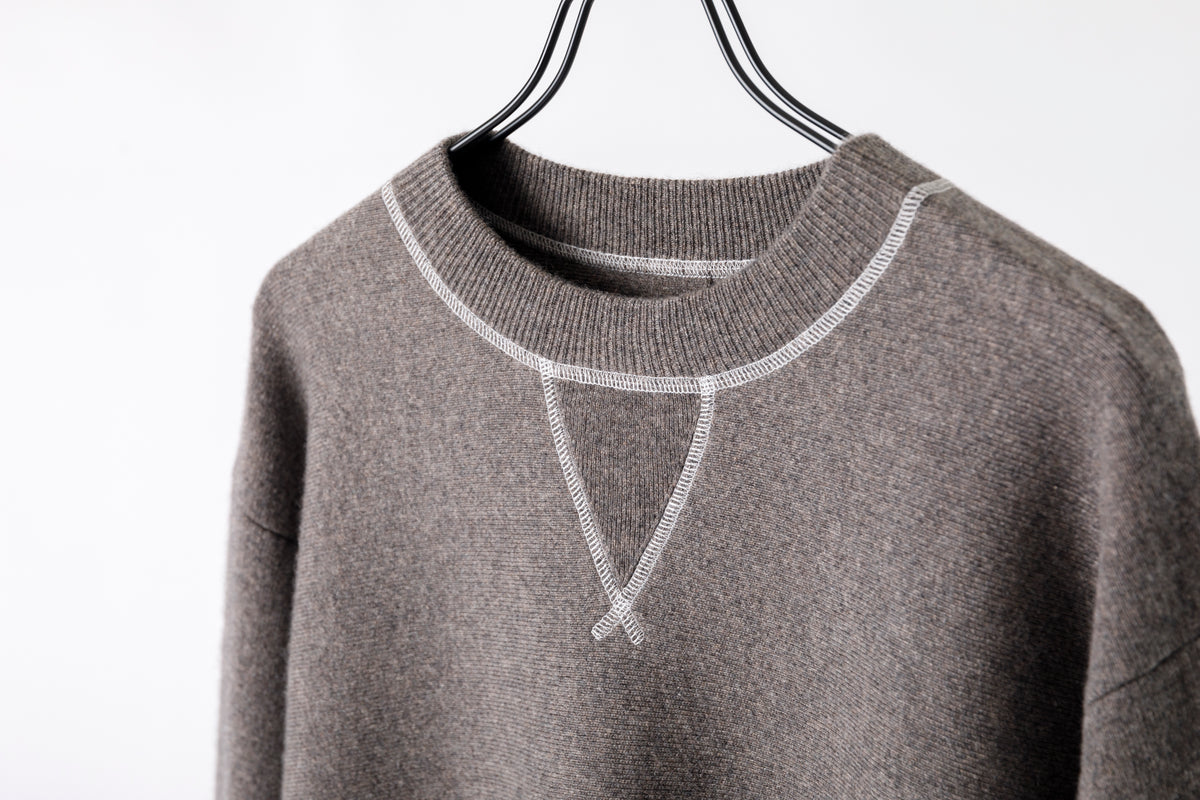 MEIAS / PURE CASHMERE SWEAT PO - MOCA