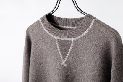 MEIAS / PURE CASHMERE SWEAT PO - MOCA