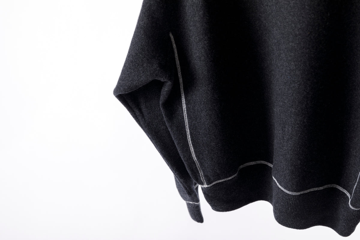 MEIAS / PURE CASHMERE SWEAT PO - CHACOAL