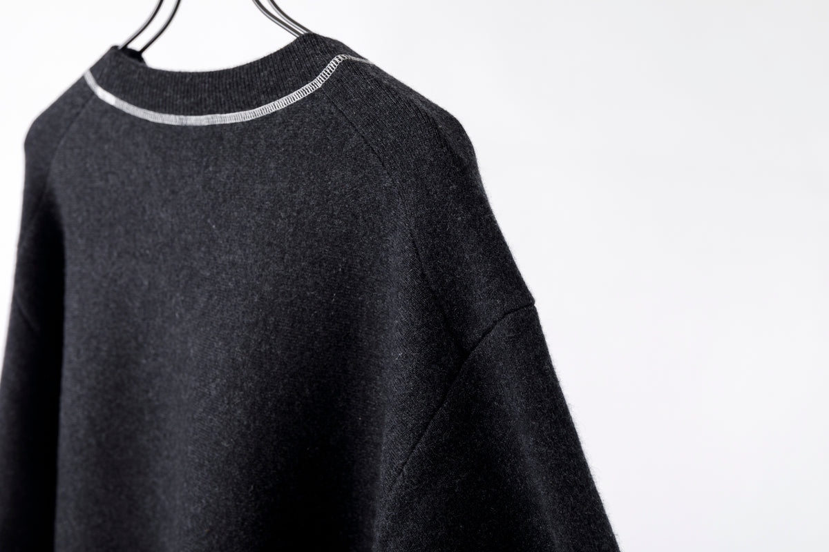 MEIAS / PURE CASHMERE SWEAT PO - CHACOAL