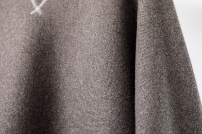 MEIAS / PURE CASHMERE SWEAT PO - MOCA