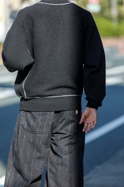 MEIAS / PURE CASHMERE SWEAT PO - CHACOAL