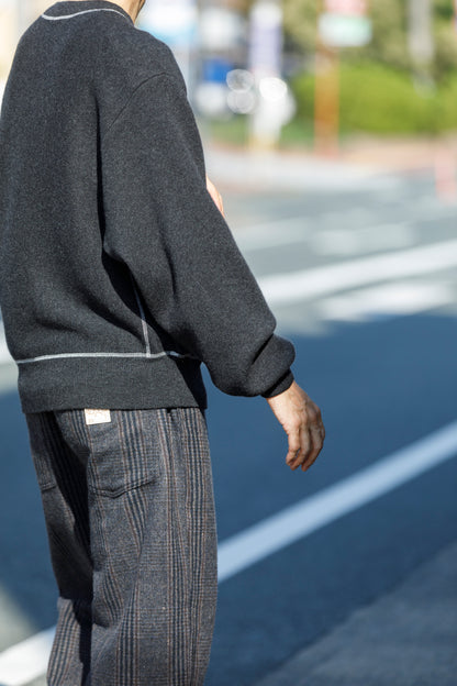 MEIAS / PURE CASHMERE SWEAT PO - CHACOAL