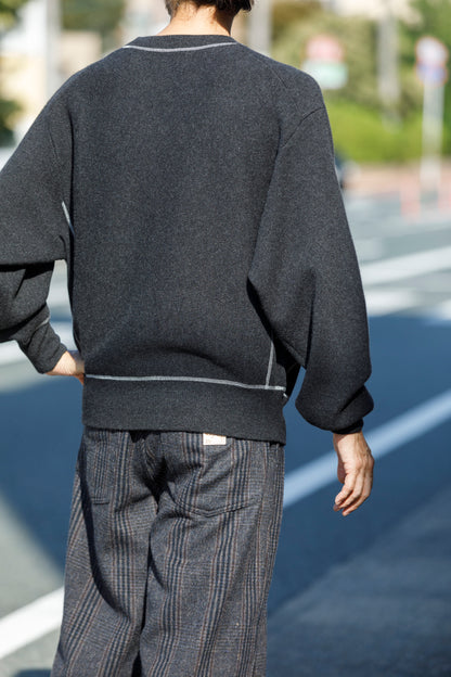 MEIAS / PURE CASHMERE SWEAT PO - CHACOAL