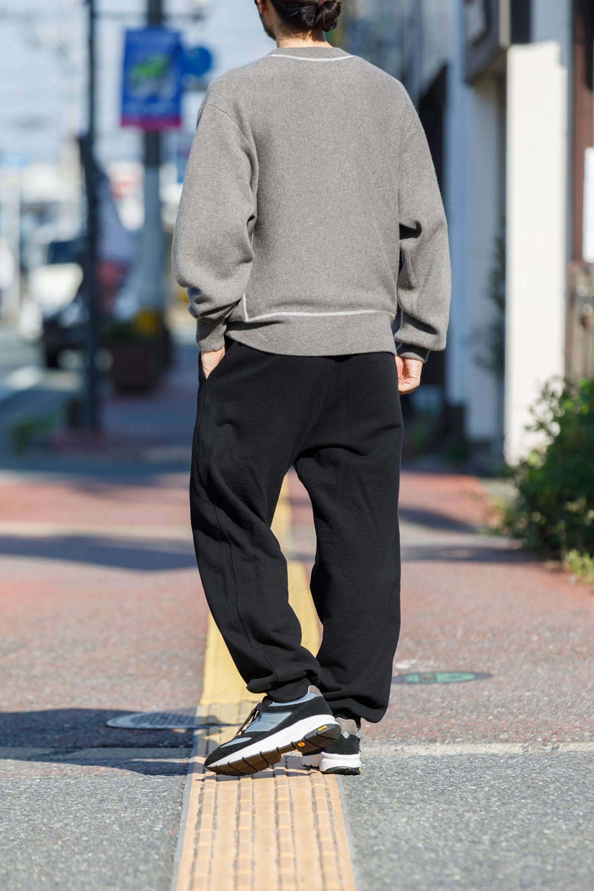 MEIAS / PURE CASHMERE SWEAT PO - MOCA