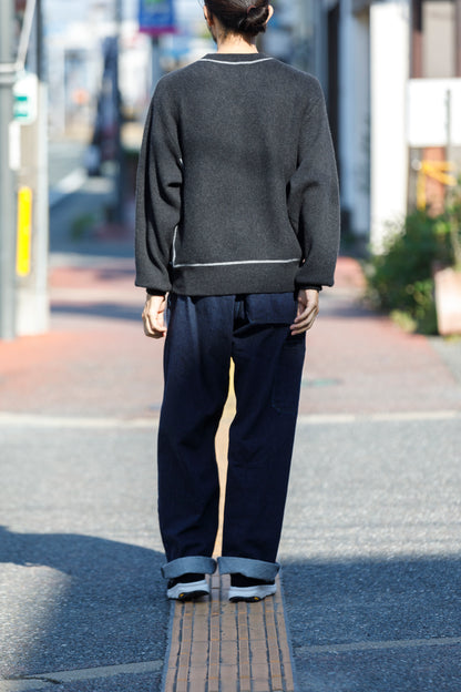 MEIAS / PURE CASHMERE SWEAT PO - CHACOAL