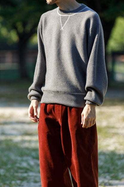 MEIAS / PURE CASHMERE SWEAT PO - MOCA