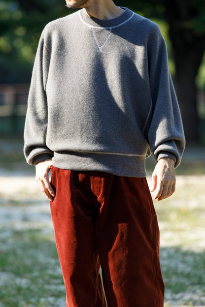MEIAS / PURE CASHMERE SWEAT PO - MOCA