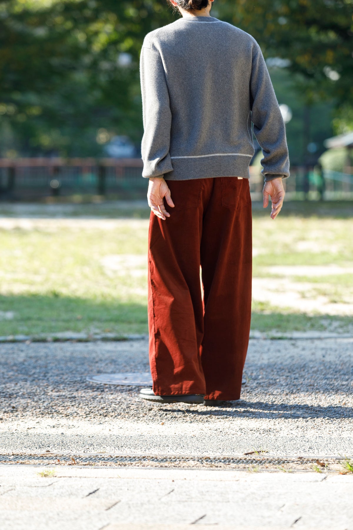 MEIAS / PURE CASHMERE SWEAT PO - MOCA