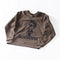 SARTO × J'ADORE GODARD / MUSICIAN CREW NECK L/S - DARK BROWN