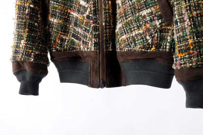 SARTO / MULTI HOME SPUN BOMBERS JACKET - ARMY