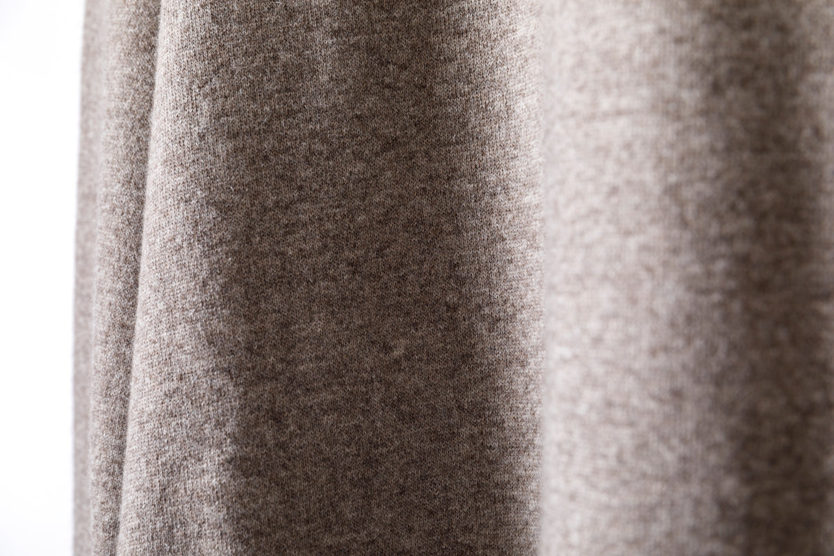 Nikki ESSENTIAL PIECE / Yak Crewneck Sweat Shirt - Beige