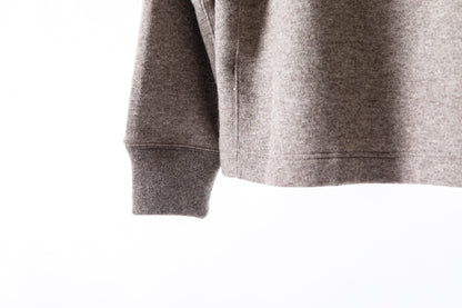 Nikki ESSENTIAL PIECE / Yak Crewneck Sweat Shirt - Beige