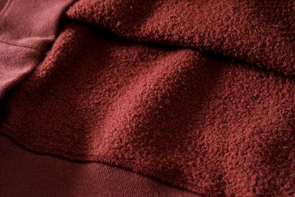 SARTO × J'ADORE GODARD / FILM DIRECTOR CREW NECK L/S - BORDEAUX
