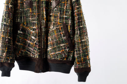 SARTO / MULTI HOME SPUN BOMBERS JACKET - ARMY