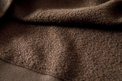 SARTO × J'ADORE GODARD / MUSICIAN CREW NECK L/S - DARK BROWN