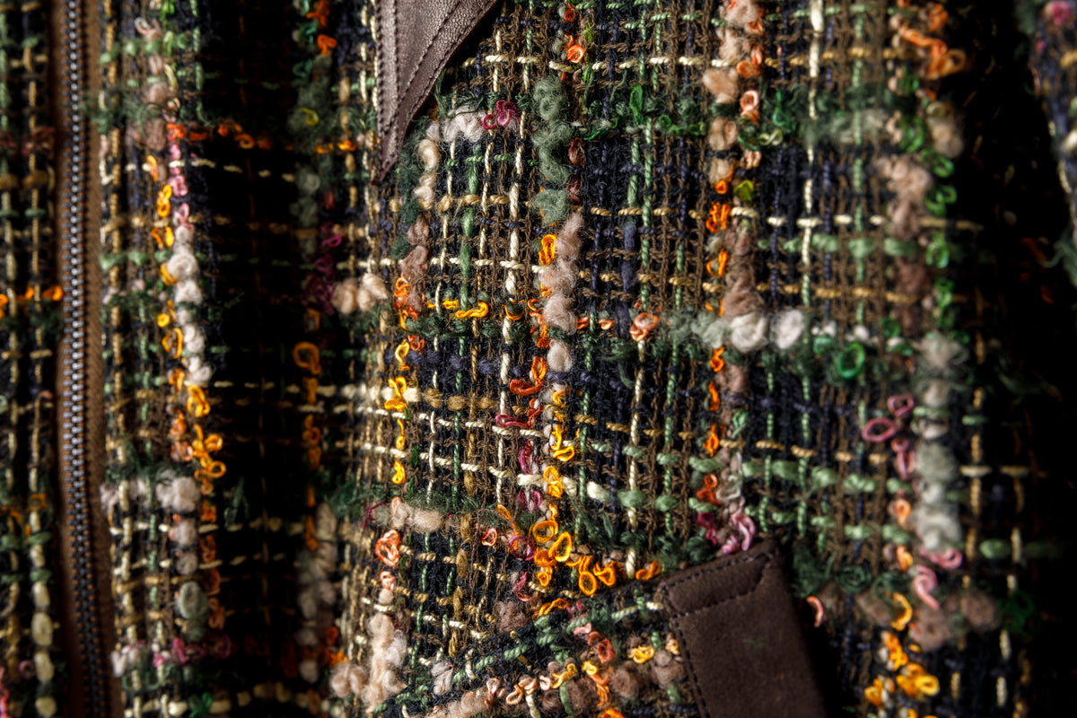 SARTO / MULTI HOME SPUN BOMBERS JACKET - ARMY
