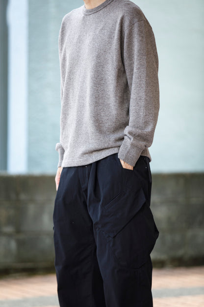 Nikki ESSENTIAL PIECE / Yak Crewneck Sweat Shirt - Beige