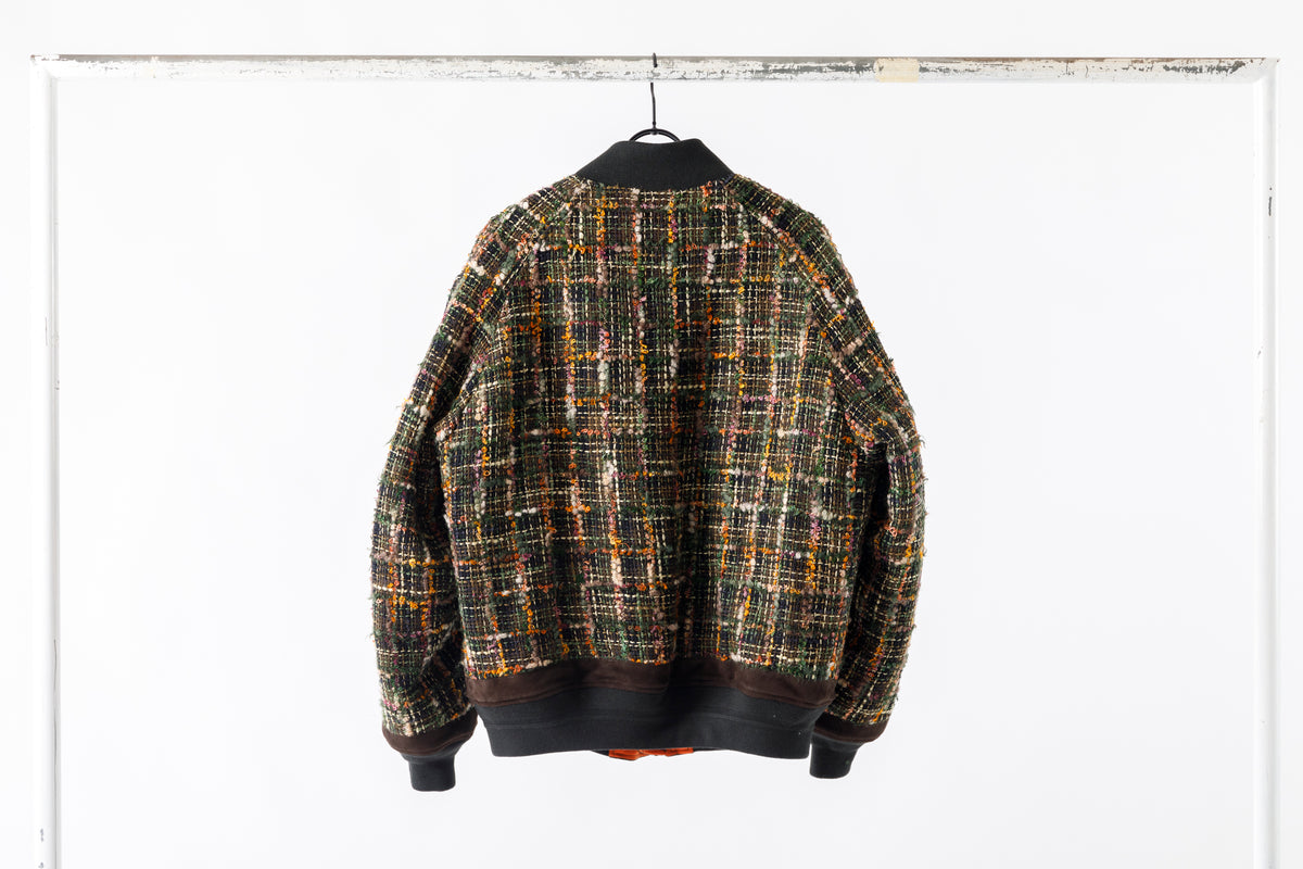 SARTO / MULTI HOME SPUN BOMBERS JACKET - ARMY