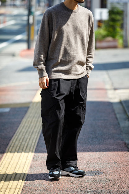 Nikki ESSENTIAL PIECE / Yak Crewneck Sweat Shirt - Beige