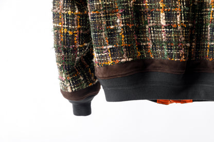 SARTO / MULTI HOME SPUN BOMBERS JACKET - ARMY