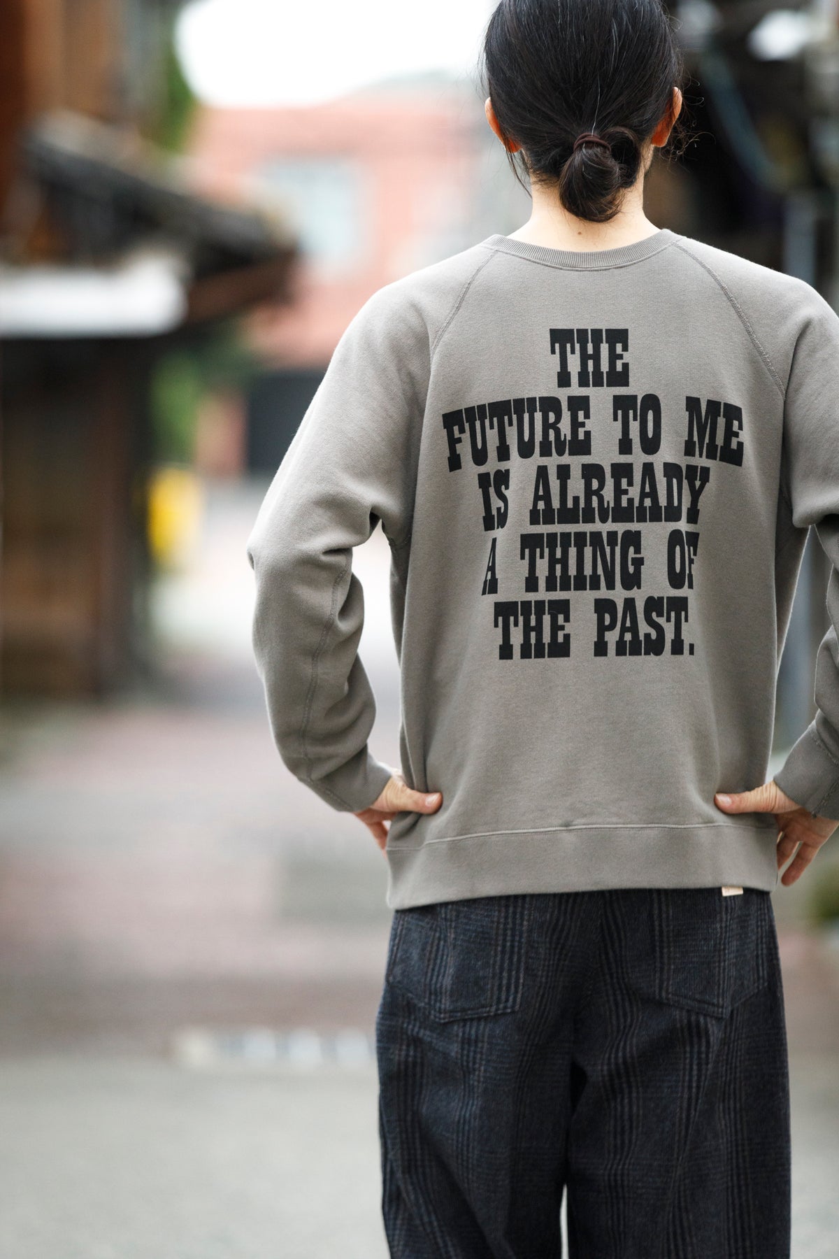 SARTO × J'ADORE GODARD / MUSICIAN CREW NECK L/S - ATOM