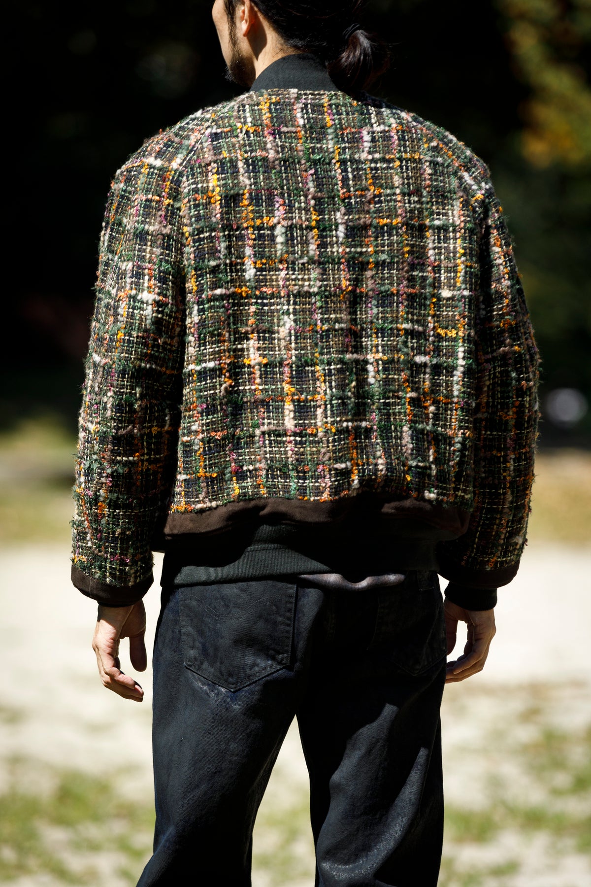 SARTO / MULTI HOME SPUN BOMBERS JACKET - ARMY