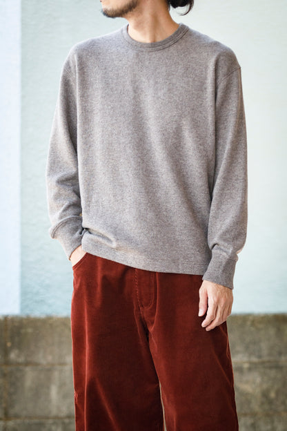 Nikki ESSENTIAL PIECE / Yak Crewneck Sweat Shirt - Beige