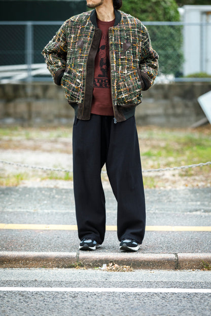 SARTO × J'ADORE GODARD / FILM DIRECTOR CREW NECK L/S - BORDEAUX