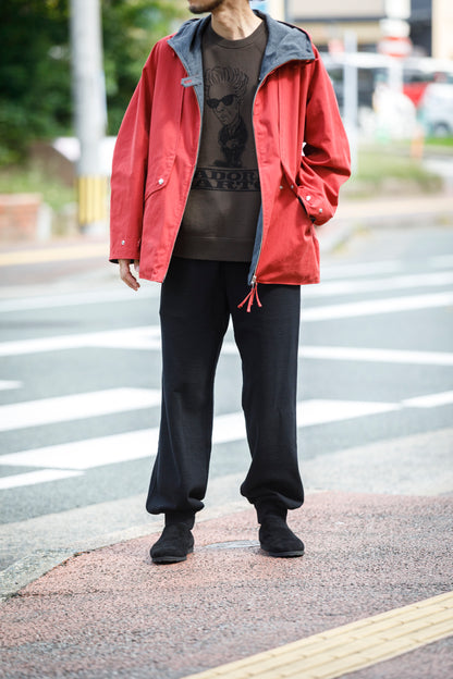 SARTO × J'ADORE GODARD / FILM DIRECTOR CREW NECK L/S - DARK BROWN