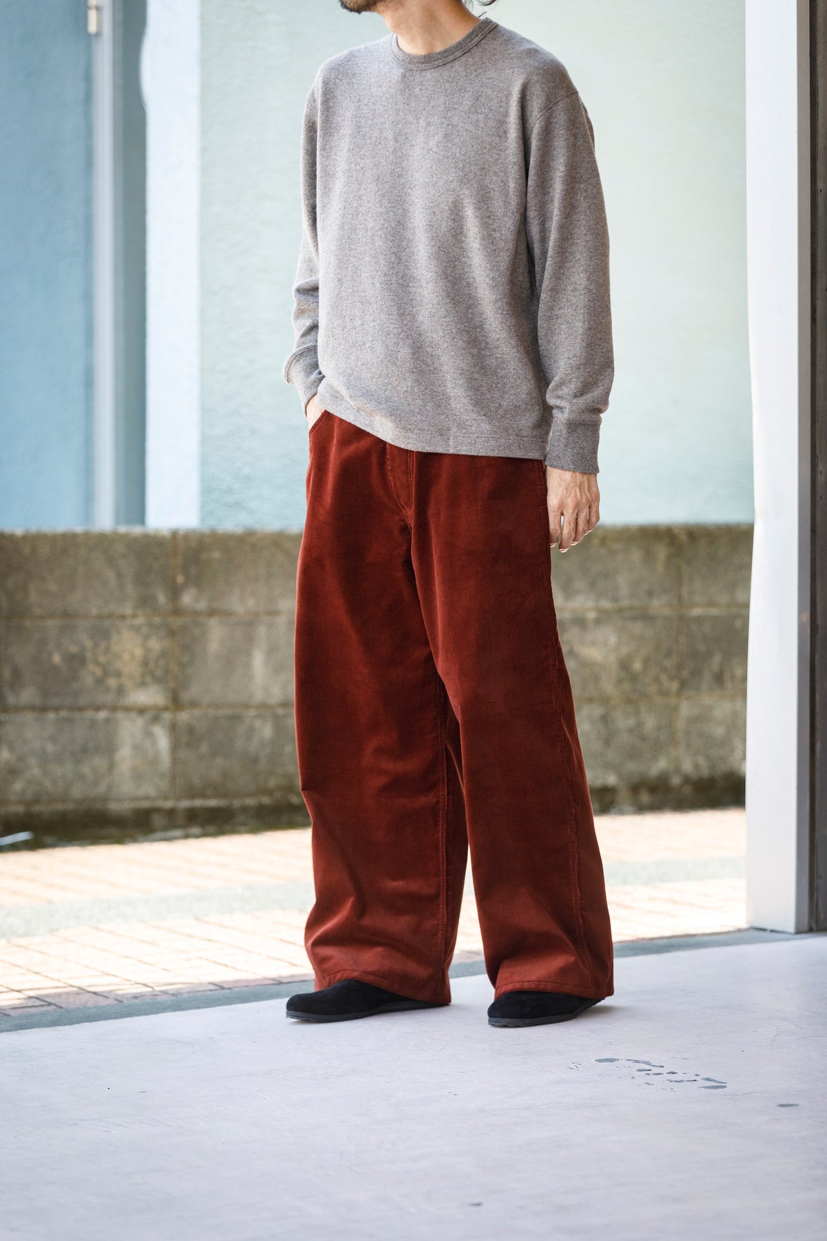 Nikki ESSENTIAL PIECE / Yak Crewneck Sweat Shirt - Beige