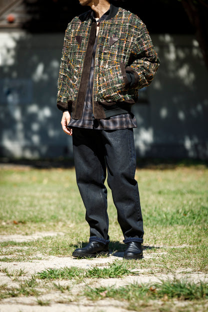 SARTO / MULTI HOME SPUN BOMBERS JACKET - ARMY