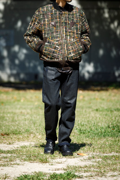 SARTO / MULTI HOME SPUN BOMBERS JACKET - ARMY