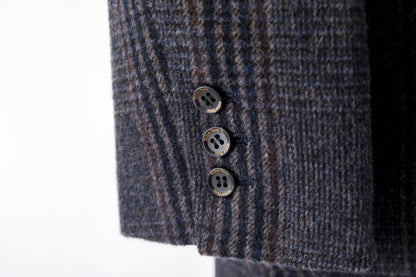 Willow Pants / P-032 - Charcoal Check(Dead stock fabric)