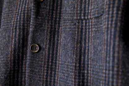 Willow Pants / P-032 - Charcoal Check(Dead stock fabric)