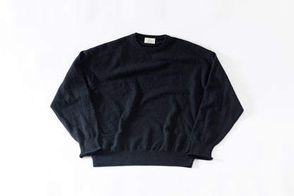 Nikki ESSENTIAL PIECE / Lightweight All-yak Crewneck - Black