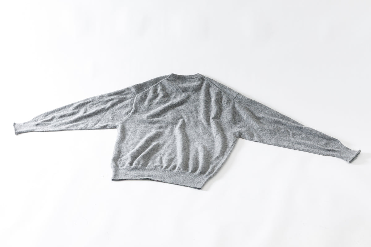 Nikki ESSENTIAL PIECE / Lightweight All-yak Crewneck - Gray