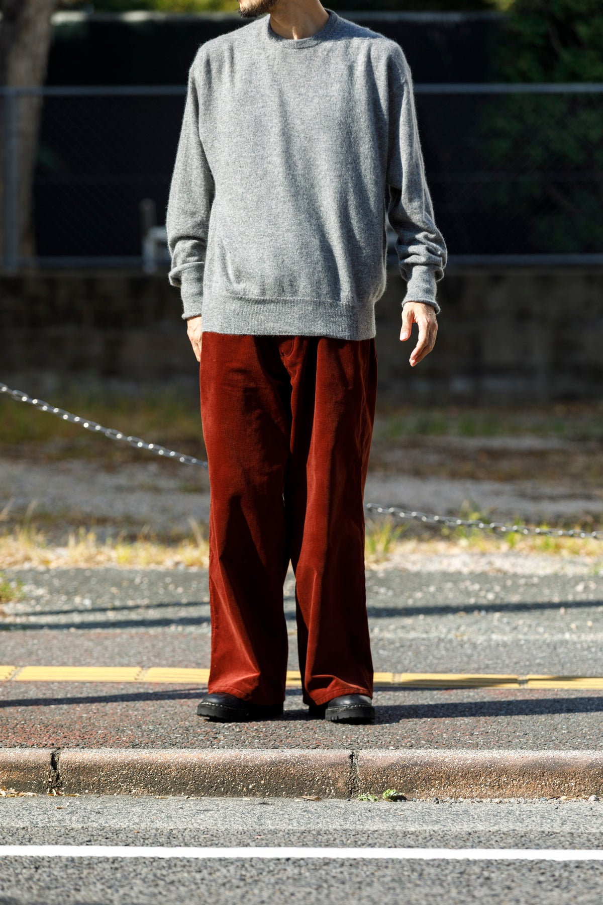 Nikki ESSENTIAL PIECE / Lightweight All-yak Crewneck - Gray