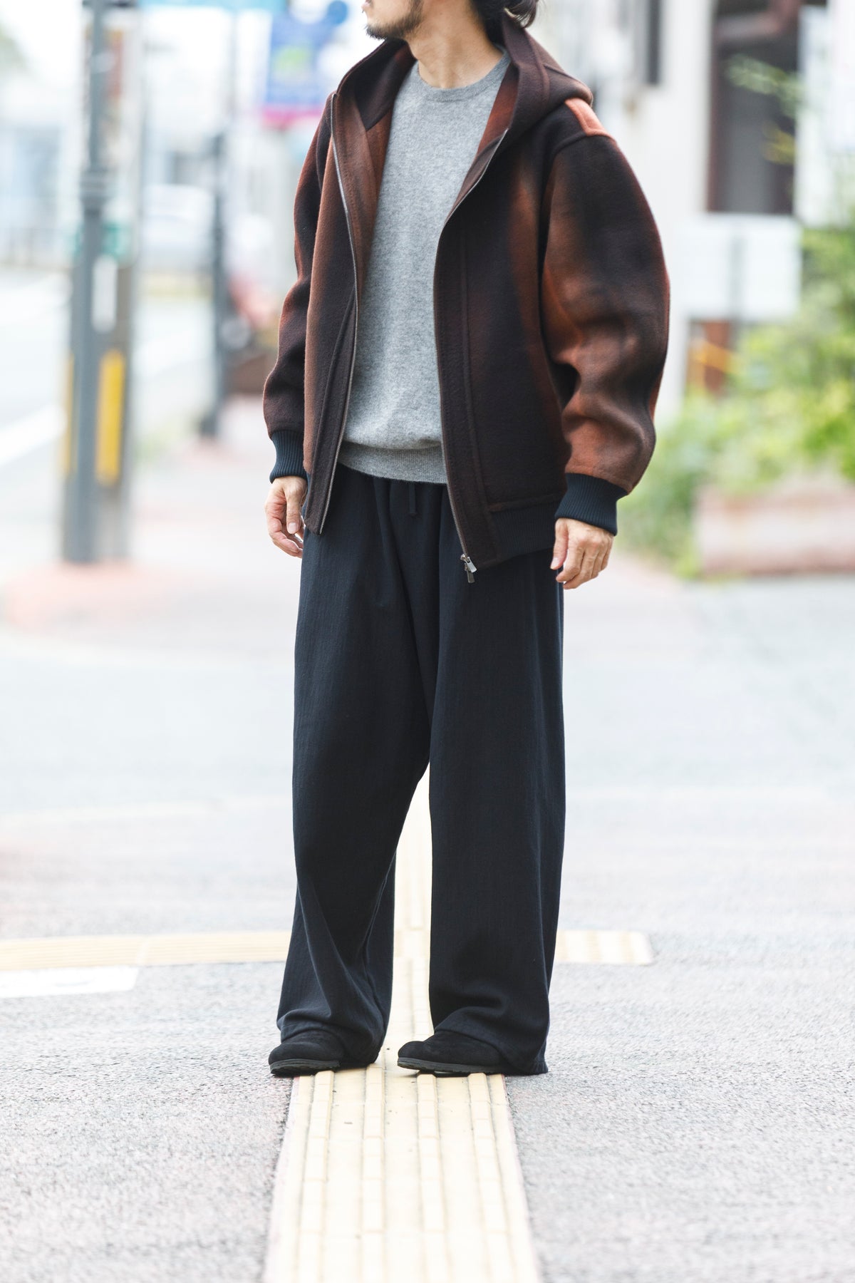 Nikki ESSENTIAL PIECE / Lightweight All-yak Crewneck - Gray