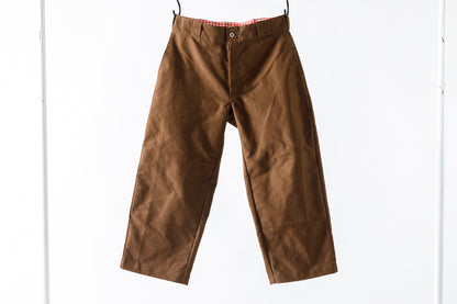 Willow Pants / P-042 - Brown(Dead stock Molskin)