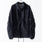 NULABEL / Garment Dyed Zip Up Jacket - Black