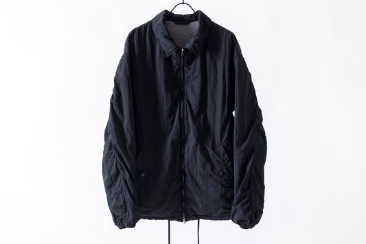 NULABEL / Garment Dyed Zip Up Jacket - Black
