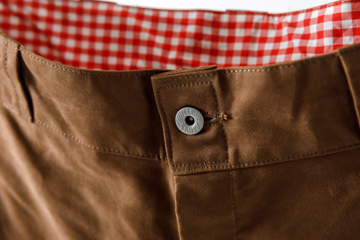 Willow Pants / P-042 - Brown(Dead stock Molskin)