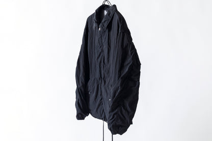 NULABEL / Garment Dyed Zip Up Jacket - Black