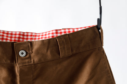 Willow Pants / P-042 - Brown(Dead stock Molskin)