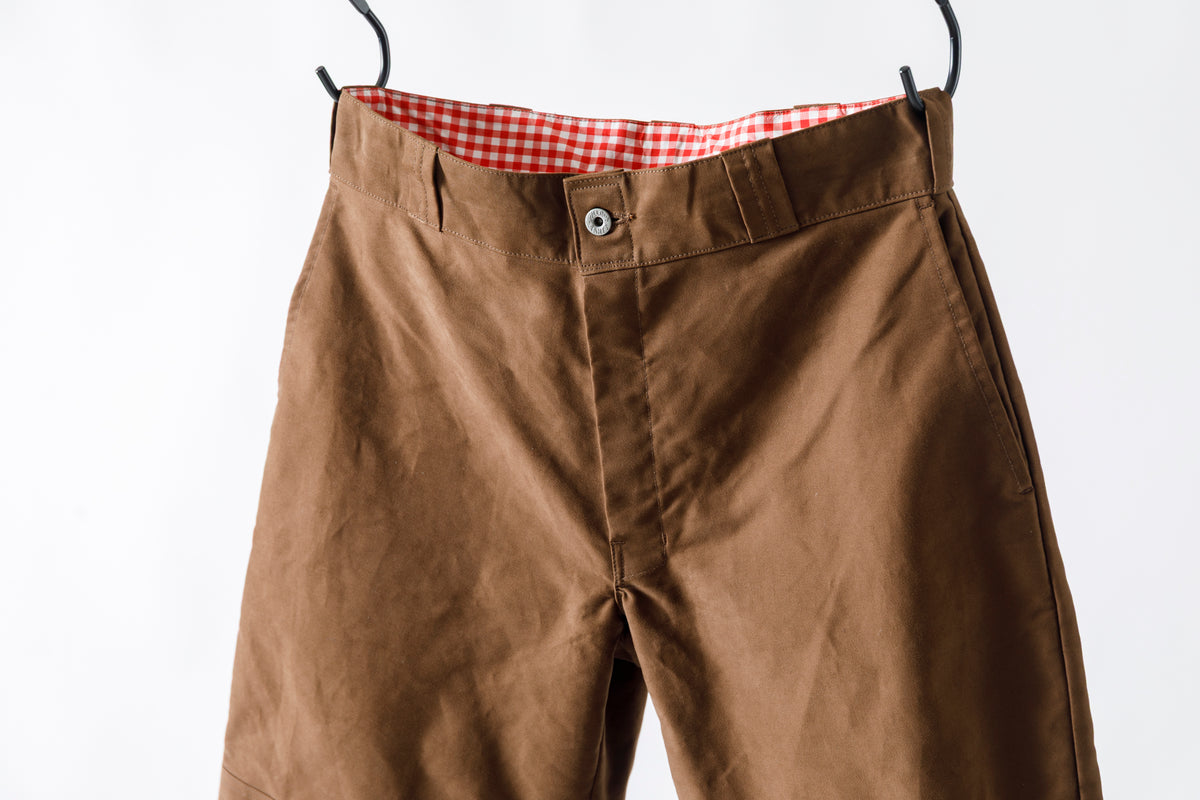 Willow Pants / P-042 - Brown(Dead stock Molskin)